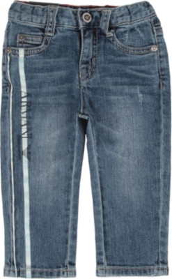 ARMANI JUNIOR Logo jeans 6-24 months
