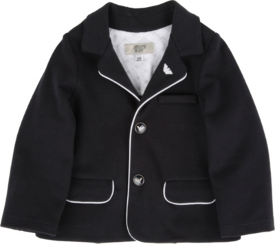 ARMANI JUNIOR Jersey blazer 6-24 months