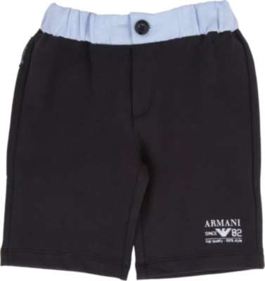 ARMANI JUNIOR Jersey shorts 6-24 months