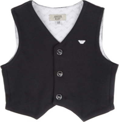 ARMANI JUNIOR Jersey waistcoat 6-24 months
