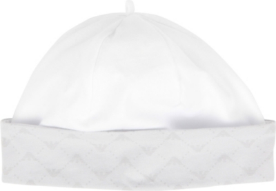 ARMANI JUNIOR Logo hat 0-9 months