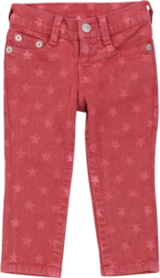TRUE RELIGION Casey star-print slim-fit jeans 6-24 months