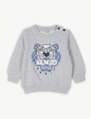 selfridges kenzo motif sweatshirt tiger cotton months