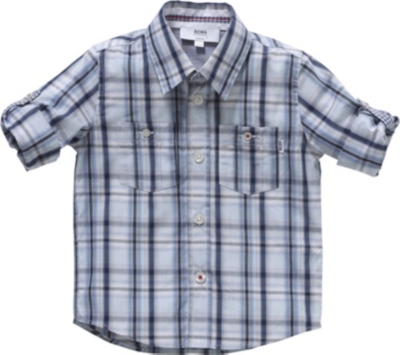 HUGO BOSS Checked shirt 6 months-3 years
