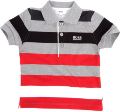 HUGO BOSS Striped polo shirt 6 months-3 years