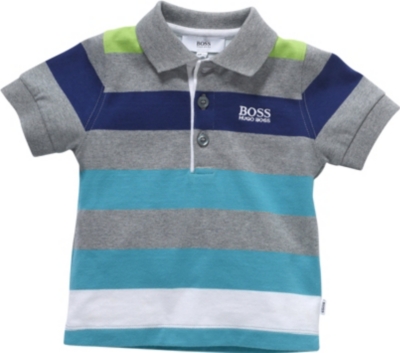 HUGO BOSS Striped polo shirt 6 months-3 years