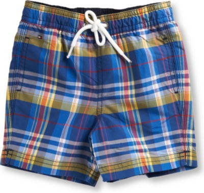 TOMMY HILFIGER Checked swimming shorts 6-36 months (Multi