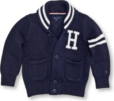 TOMMY HILFIGER Varsity cardigan 6-36 months (Navy