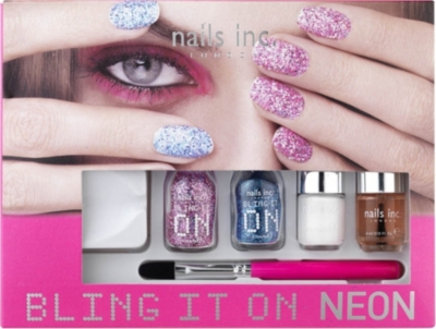 NAILS INC Bling It On Neon collection