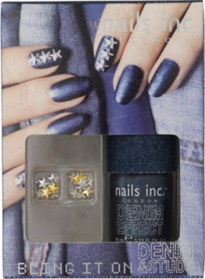 NAILS INC Bling It On Denim & Studs Collection