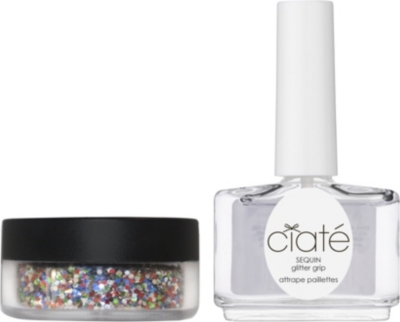 CIATE Harlequin sequined manicure set