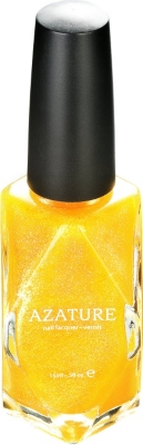 AZATURE Canary Diamond nail polish