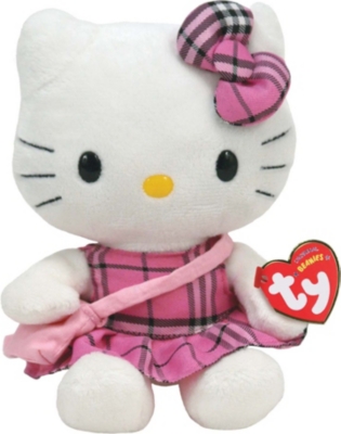 HELLO KITTY Tartan beanie