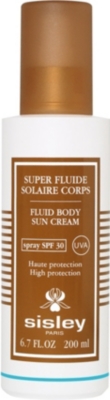 SISLEY Super Fluide Solaire fluid body sun cream SPF 30