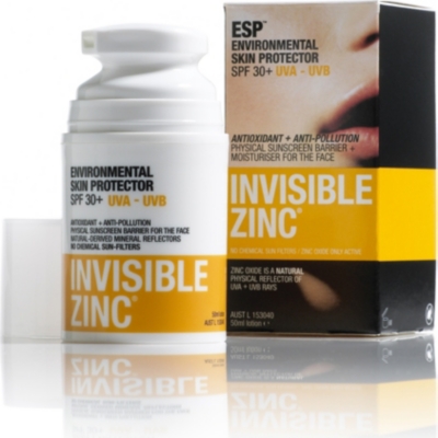 INVISIBLE ZINC Environmental Skin Protector SPF 30, 50ml