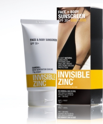 INVISIBLE ZINC Face & Body Sunscreen SPF 30+