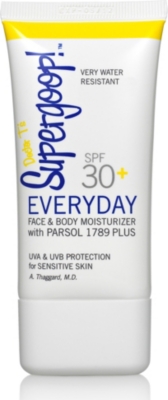 SUPERGOOP SPF 30+ Everyday Lotion for Face and Body 16oz