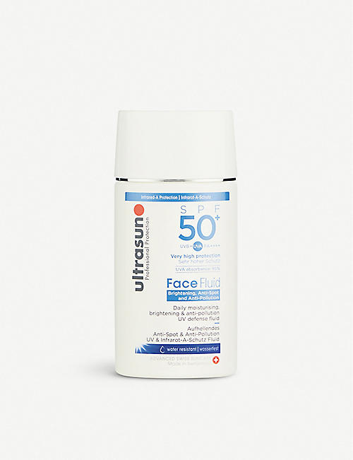 ULTRASUN: Daily Face Fluid SPF50+ Brightening and Anti-Pollution 40ml