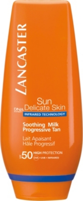 LANCASTER Sun Delicate Skin Soothing Milk SPF 50