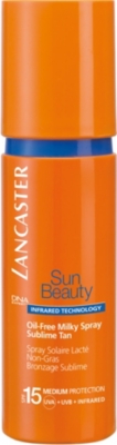 LANCASTER Sun Beauty Oil free Milky Spray SPF 15