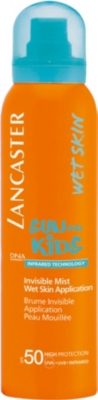 LANCASTER Sun For Kids Invisible Mist Wet Skin SPF 50