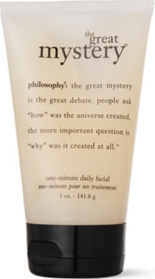 PHILOSOPHY The Great Mystery cleansing facial