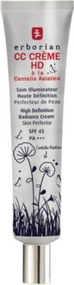 ERBORIAN CC Cr&egrave;me HD à la Centella Asiatica SPF 45 45ml