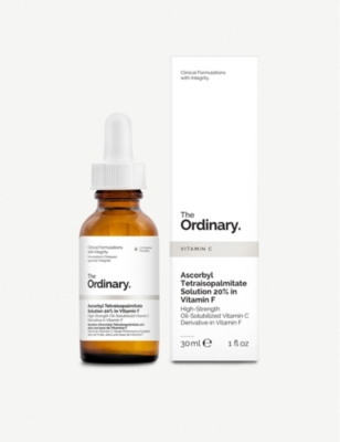 THE ORDINARY: Ascorbyl Tetraisopalmitate Solution 20% in Vitamin F 30ml