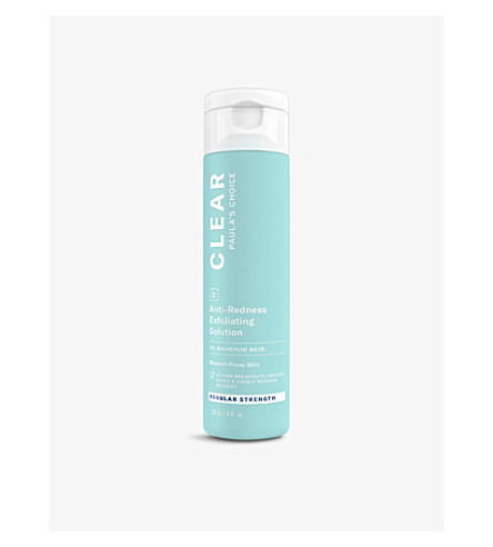 selfridges redness 118ml exfoliating salicylic acid strength solution choice anti regular clear paula