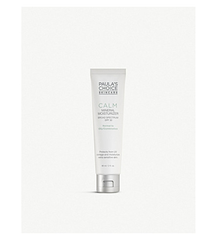 selfridges mineral oily 60ml moisturizer spf redness calm relief choice normal skin paula