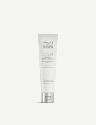 selfridges mineral oily 60ml moisturizer spf redness calm relief choice normal skin paula