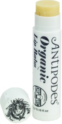 ANTIPODES Organic lip balm with lime leaf and cocoa butter