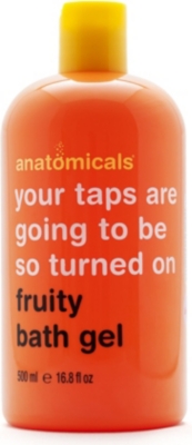 ANATOMICALS Your Taps Will Be So Turned On fruity bath foam
