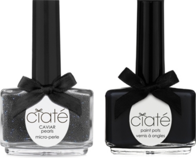 CIATE Caviar Manicure&trade; kit - Black paint pot