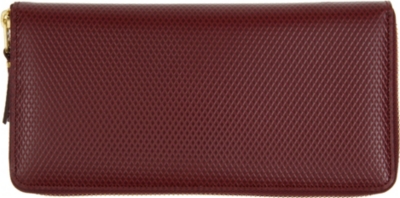 COMME DES GARCONS Leather wallet (Burgundy