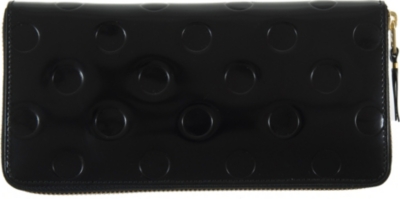 COMME DES GARCONS Polka-dot leather wallet