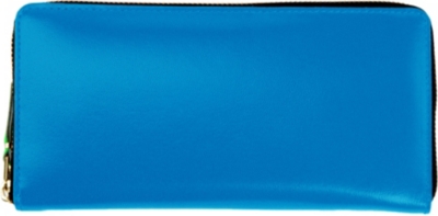 COMME DES GARCONS Fluoro leather wallet