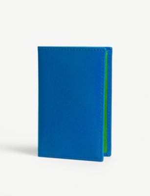 COMME DES GARCONS Fluoro leather card holder