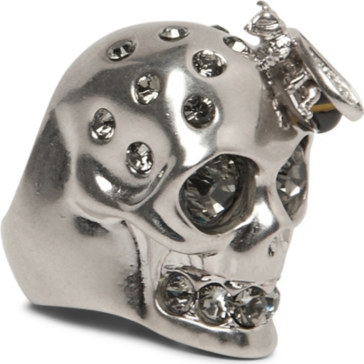 ALEXANDER MCQUEEN Classic skull ring