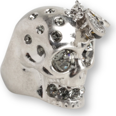 ALEXANDER MCQUEEN Classic skull ring