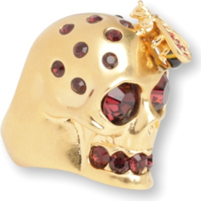 ALEXANDER MCQUEEN Classic skull ring