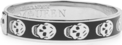 ALEXANDER MCQUEEN Enamel skull bangle