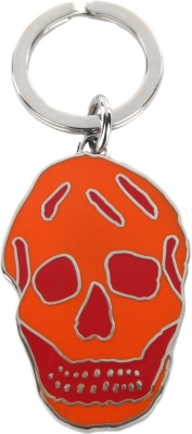 ALEXANDER MCQUEEN Enamel skull key ring