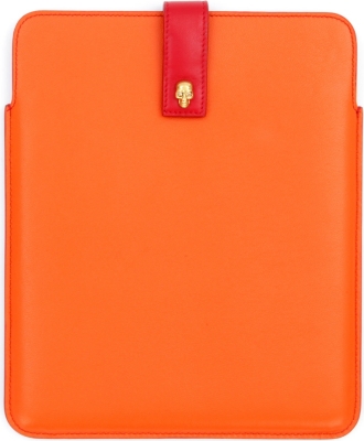ALEXANDER MCQUEEN Swarovski skull iPad case