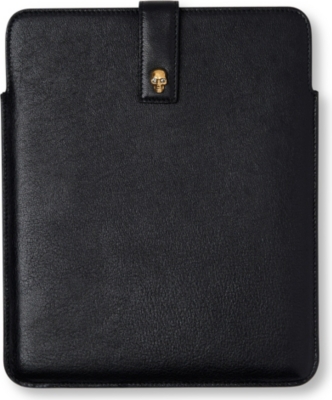 ALEXANDER MCQUEEN Swarovski skull iPad case