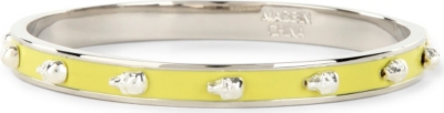 ALEXANDER MCQUEEN 3D enamel small skull bangle
