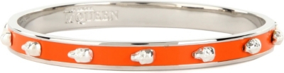 ALEXANDER MCQUEEN 3D enamel skull small bangle