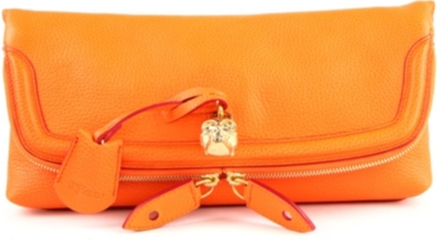 ALEXANDER MCQUEEN Padlock clutch