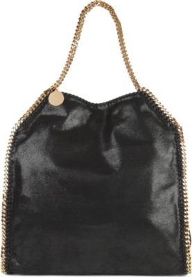 STELLA MCCARTNEY Falabella large faux-suede tote