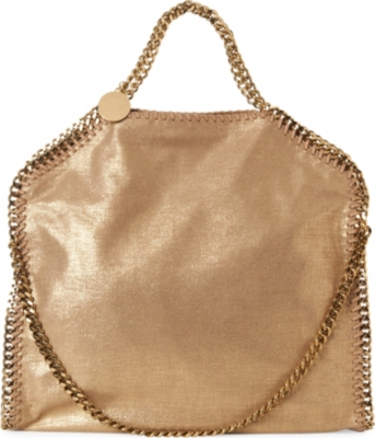 STELLA MCCARTNEY Falabella metallic shoulder bag